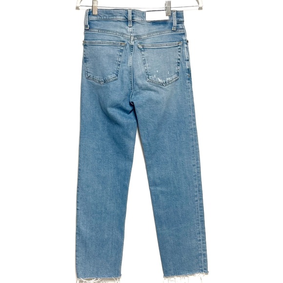 AGOLDE Sophie Mid Rise Ankle Jeans in Coastal size 27 - Picture 3 of 5